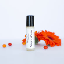 Load image into Gallery viewer, balance + center rollerball aromatherapy to go
